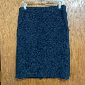 J Crew No 2 pencil black skirt. EUC